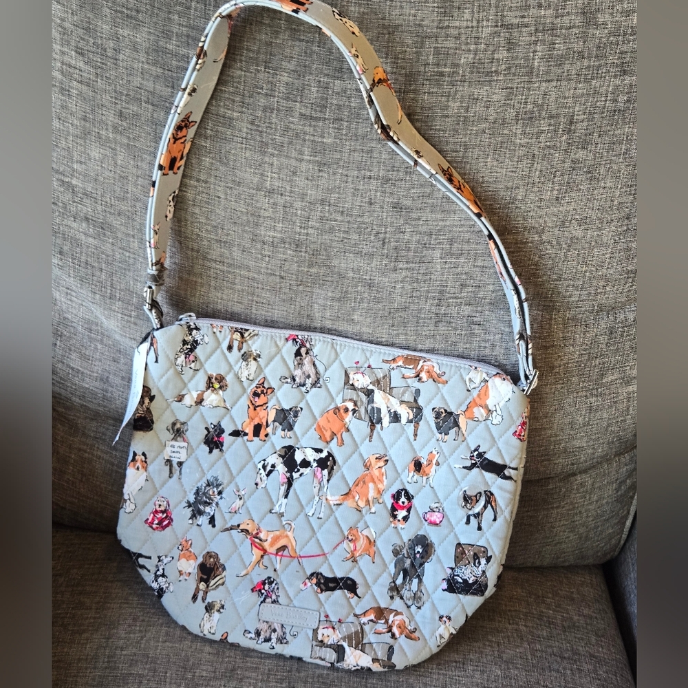 Vera Bradley Dog Show Bucket Crossbody Bag New with tags! - Picture 3 of 12